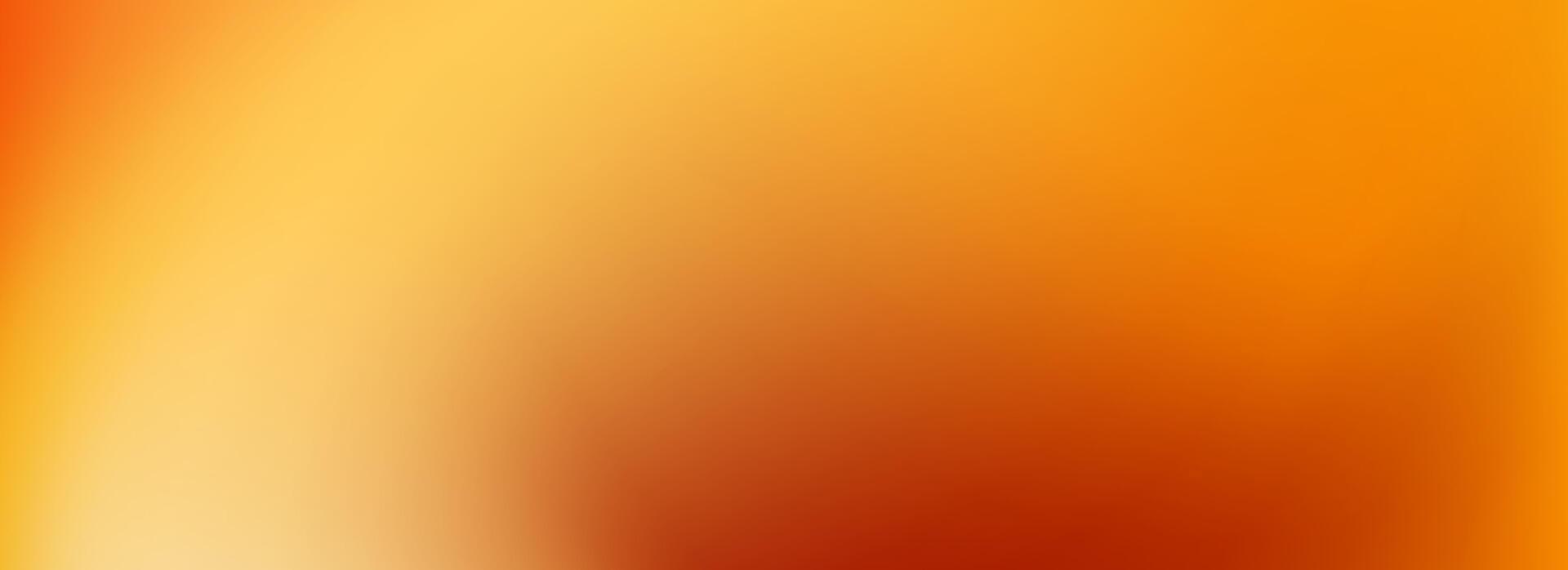 Warm red orange brown gradient wallpaper. Autumn color blurred poster background. Fall smooth gradation backdrop for banner, leaflet, brochure or booklet. Abstract template overlay vector