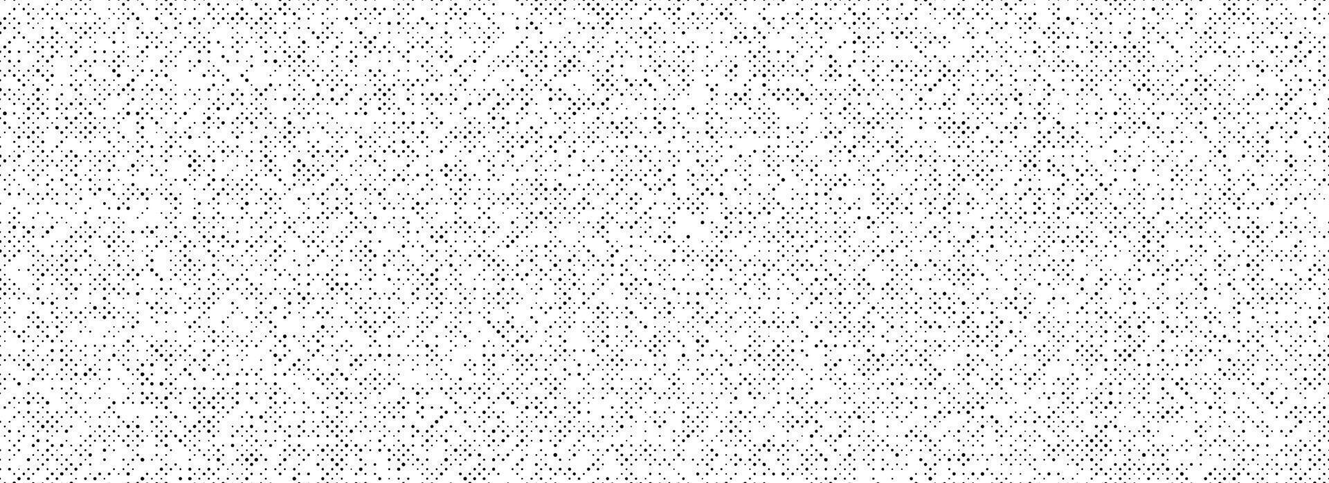 Dotted noise grid texture background. Comic pixel grain pattern. Black polka dot particles wallpaper. Irregular grain overlay backdrop. Grunge net speckles effect. Stipple halftone texture vector