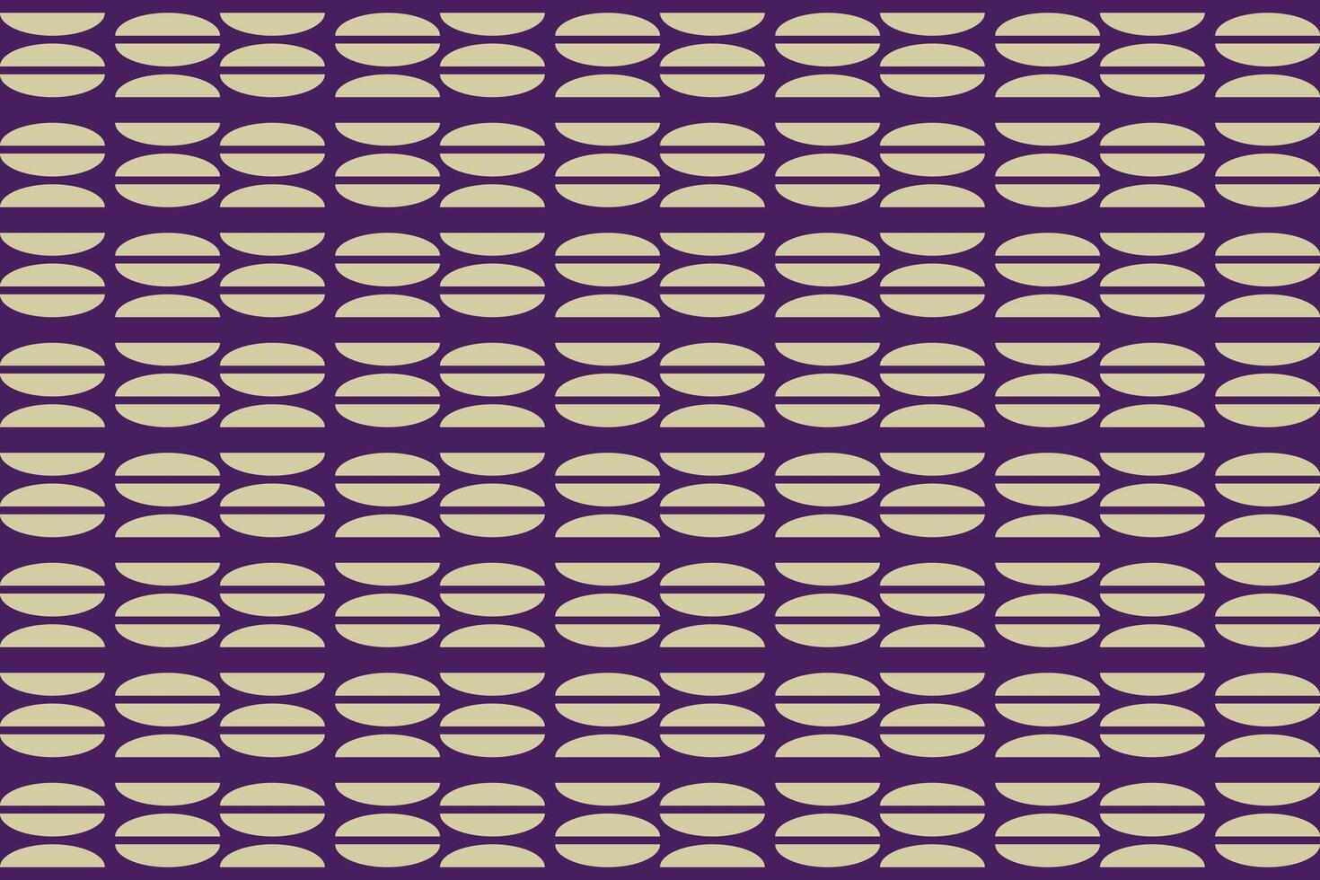 Purple beige pattern with circles vector