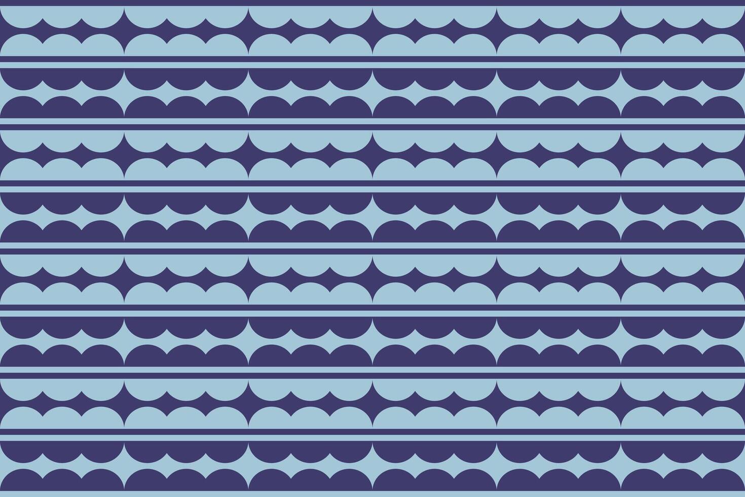 A blue and white pattern with waves vector