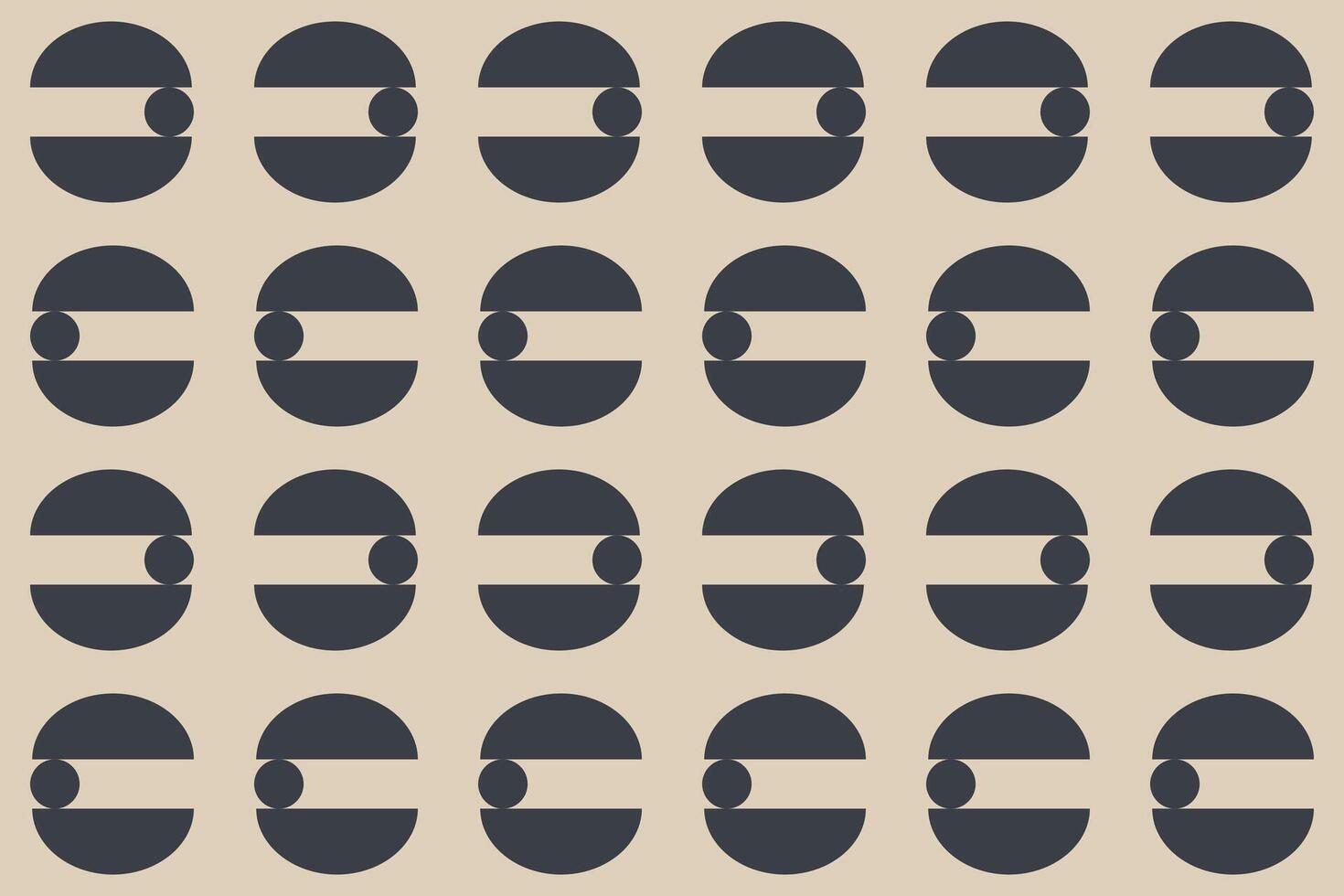 A pattern with circles and lines on it vector