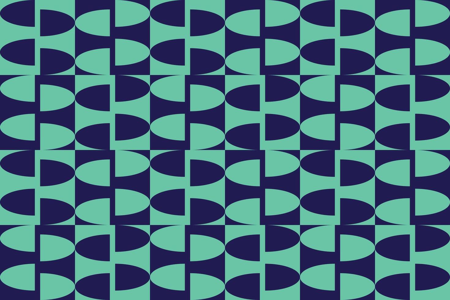 A blue green geometric pattern circles vector