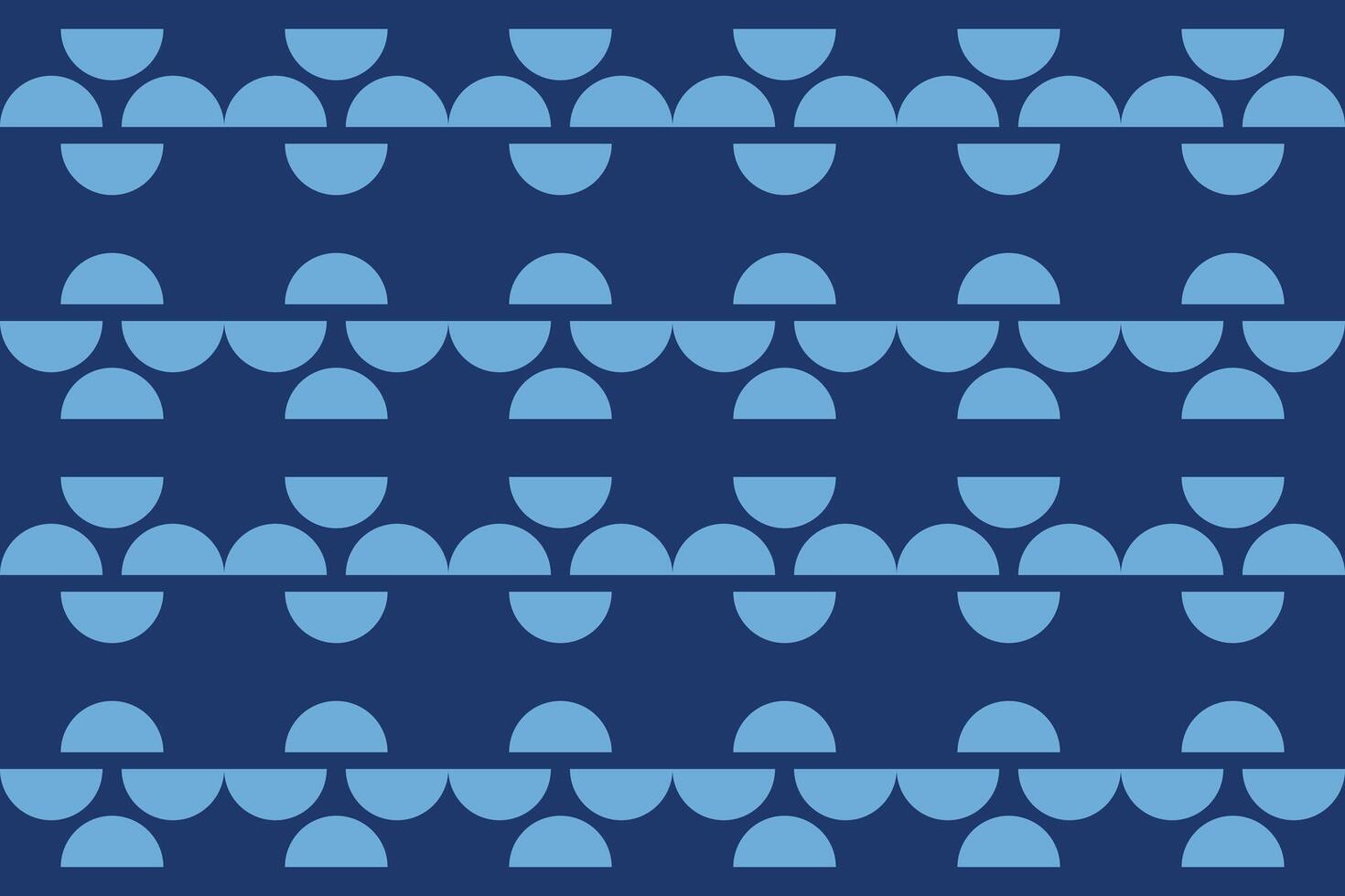 A blue and white pattern with a wave shape vector