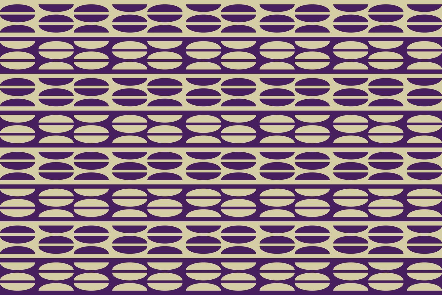 A purple beige pattern with circles vector