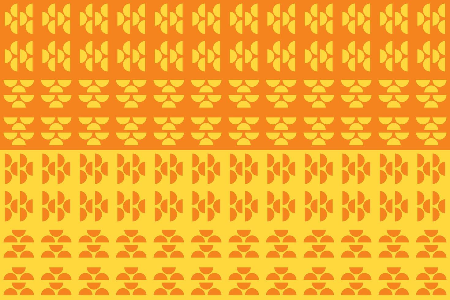 A pattern of yellow and orange squares vector