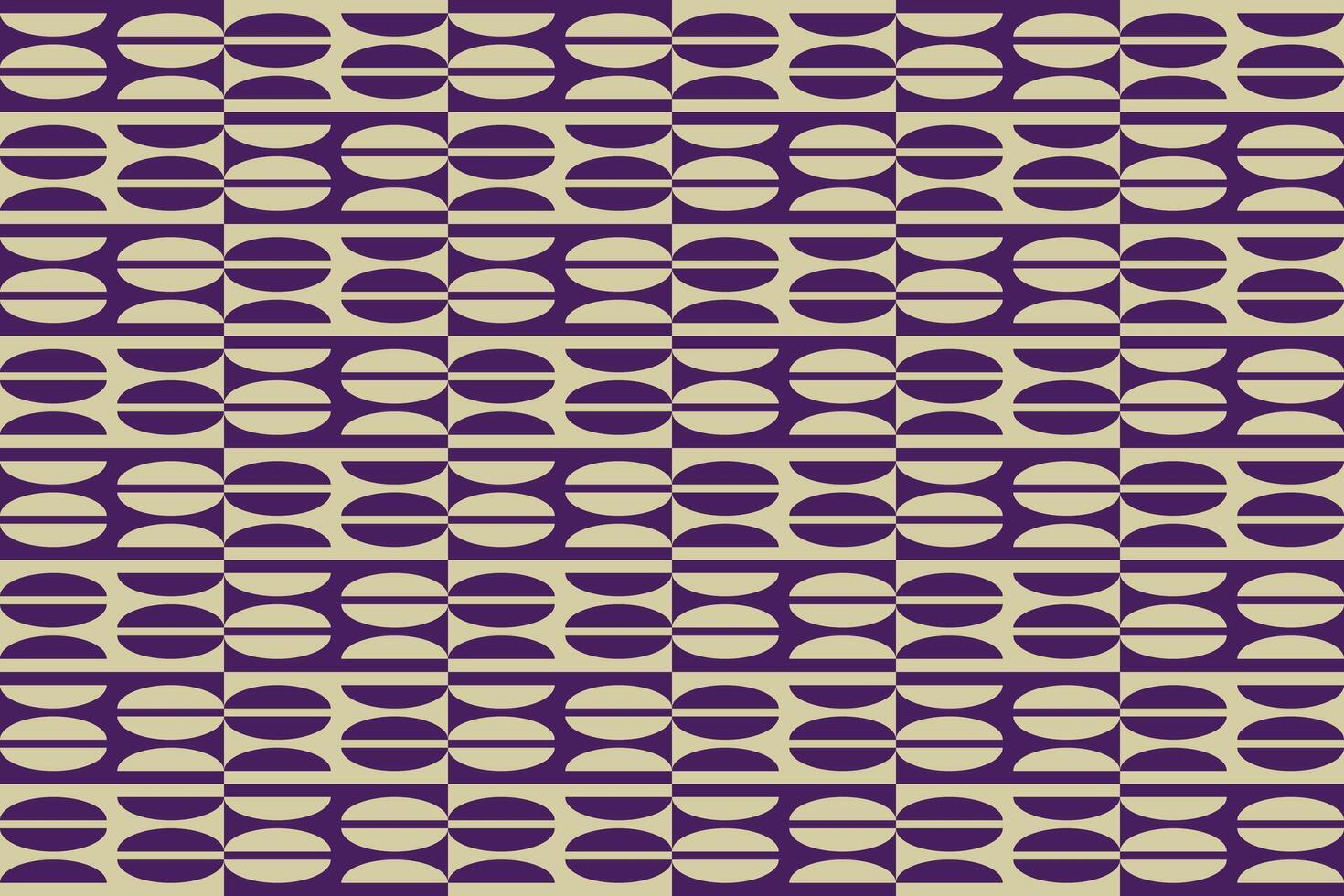 A purple pattern with circle shapes vector