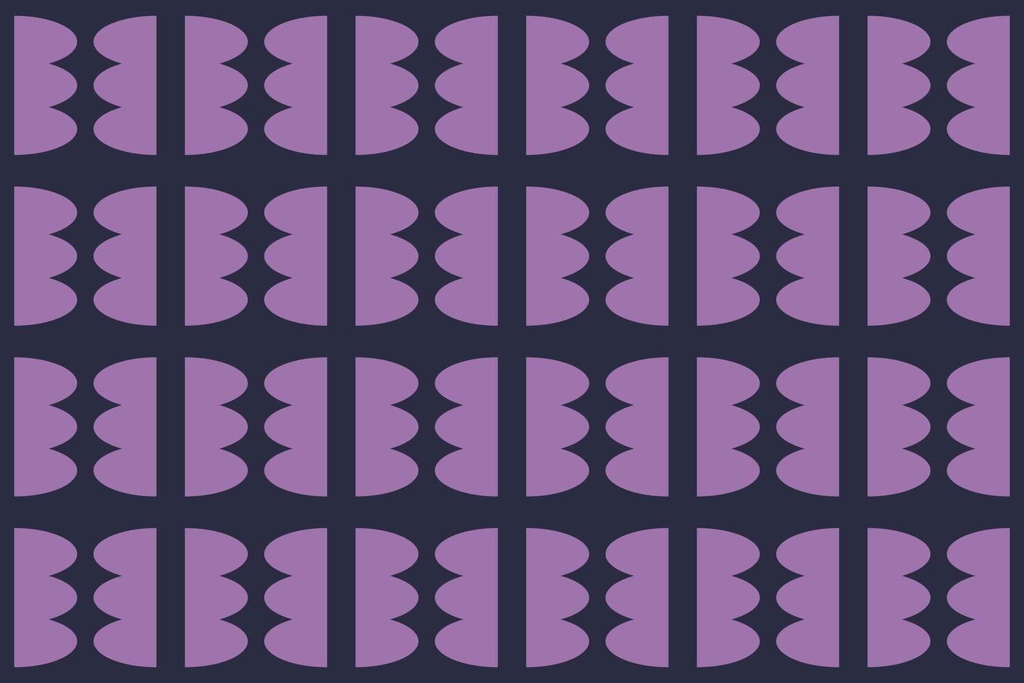 A purple and black pattern with a large number of circles vector