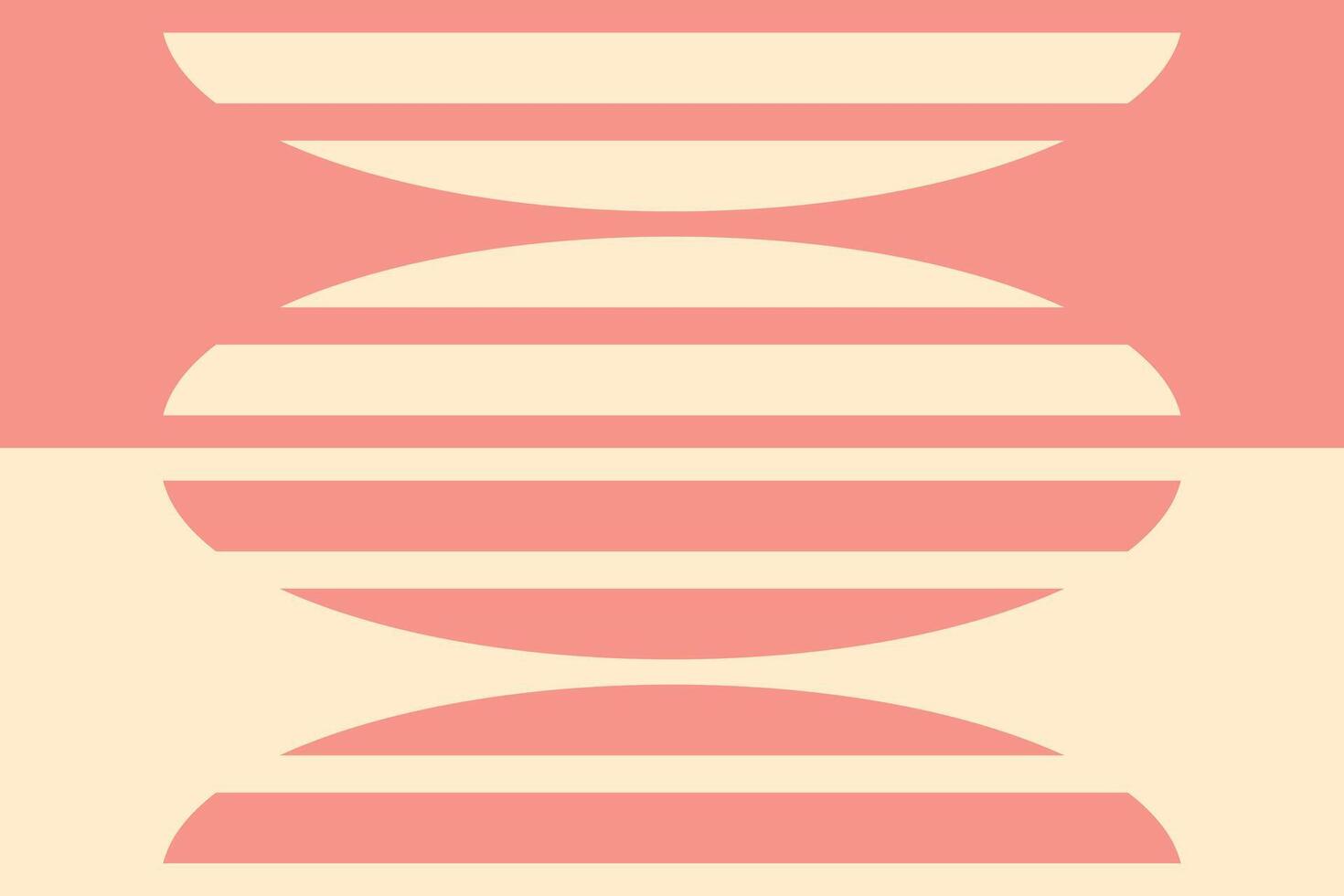 A pink and white background with a stack of stacked circles vector