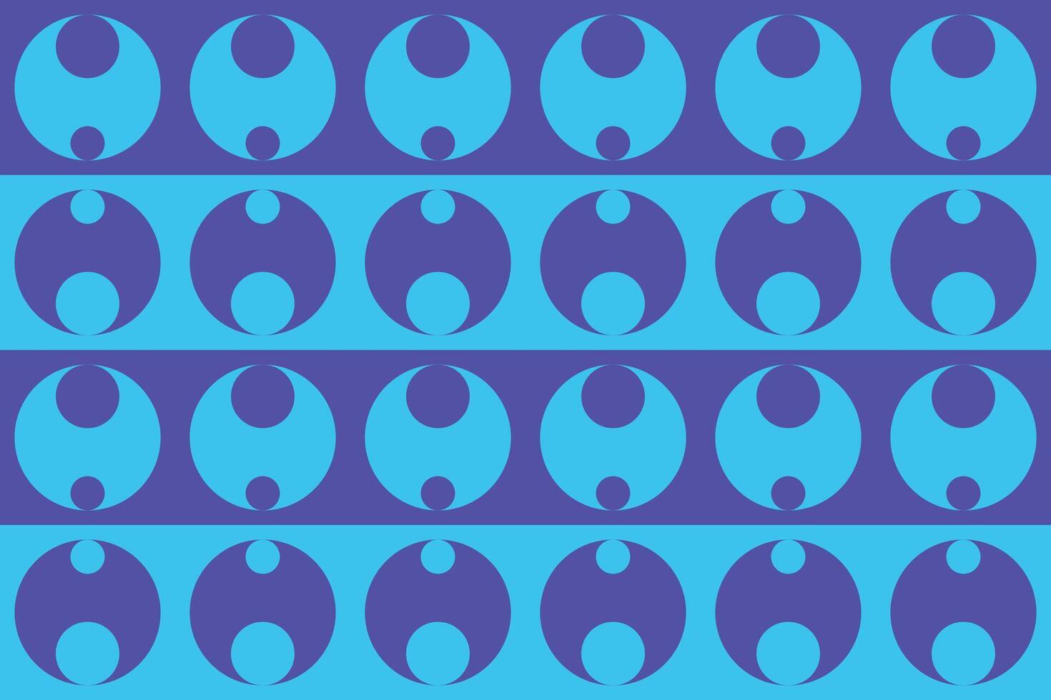 Circle Shapes Blue Color Abstract Background vector