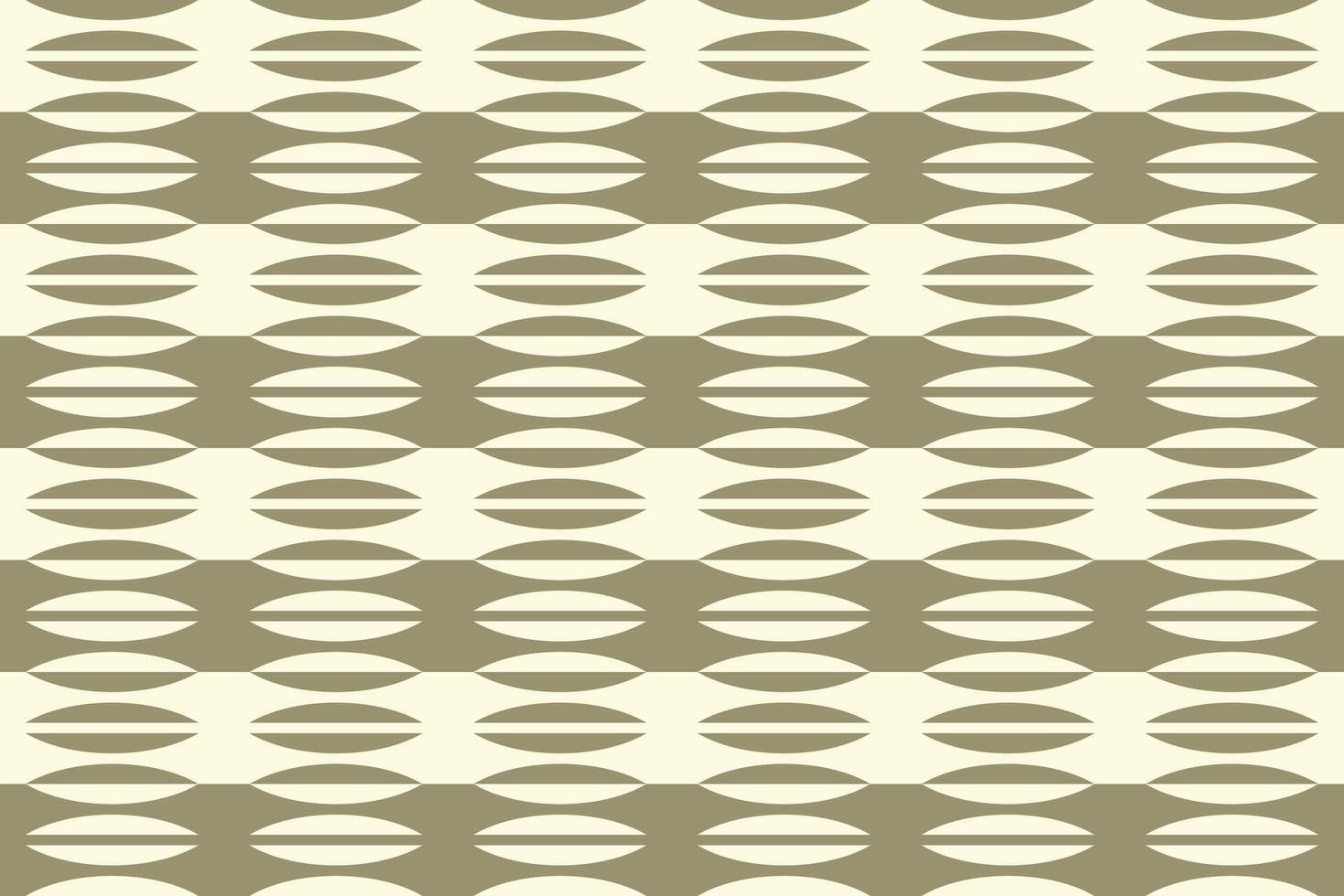 A pattern with a geometric design in beige and white vector