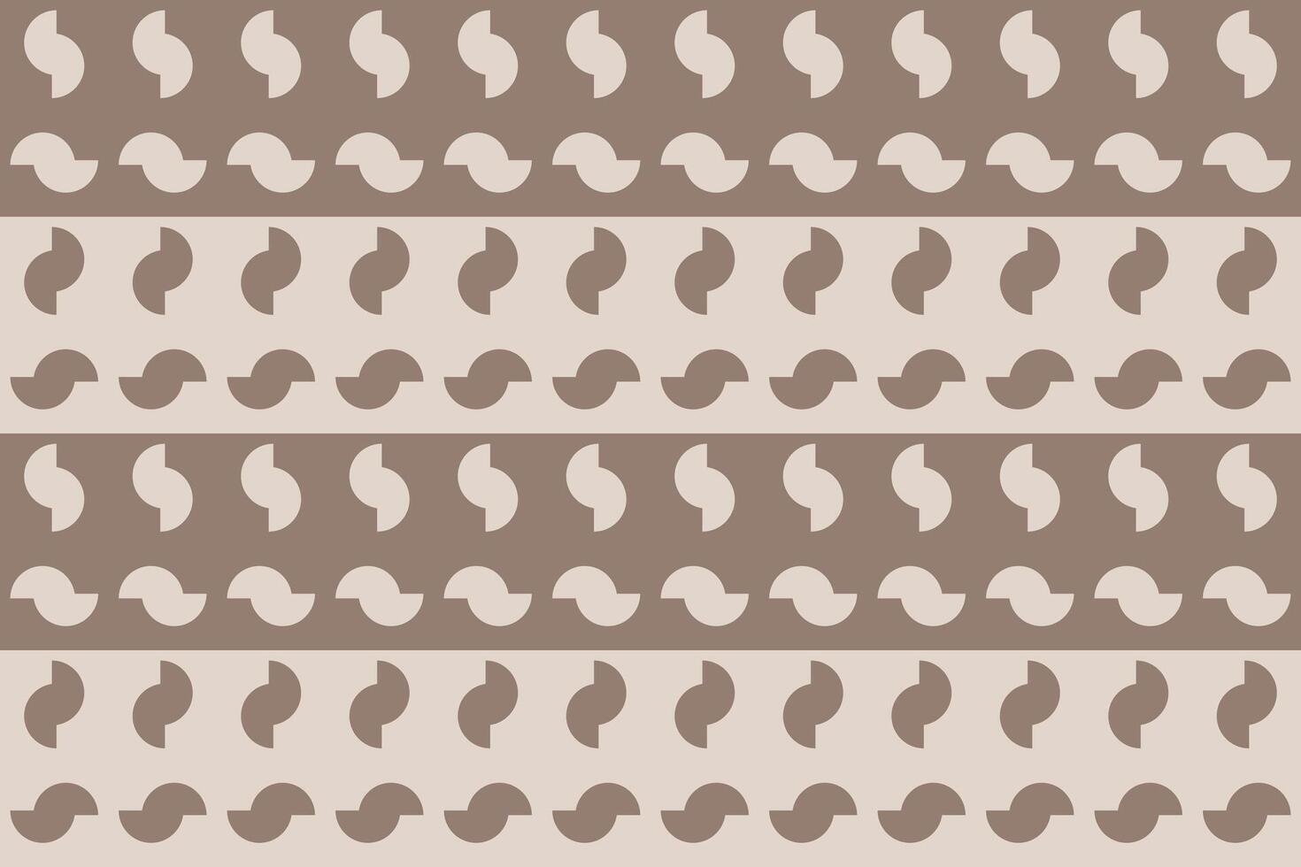 A brown and white striped pattern vector