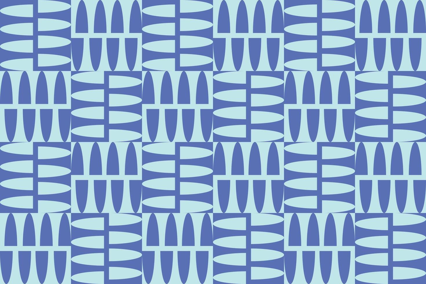 A blue and white pattern with arrows on it vector