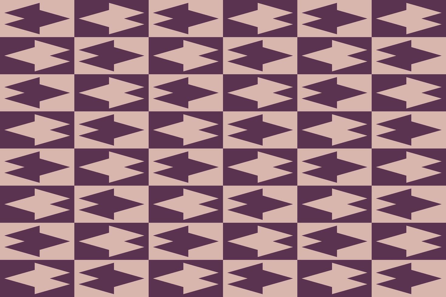 A purple and brown checkered pattern vector