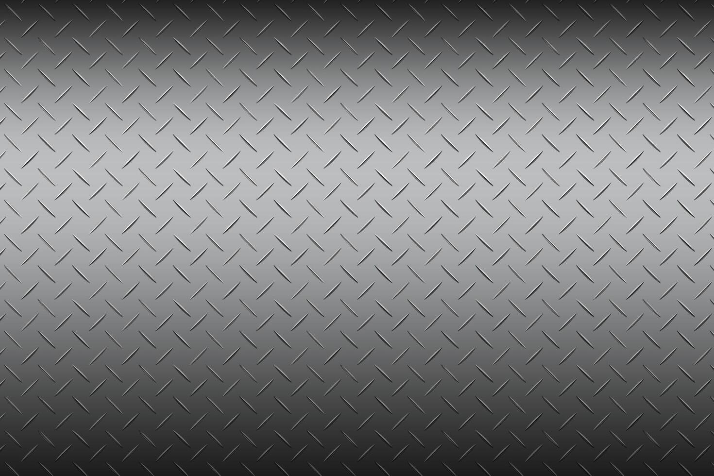 Industrial background Steel Floor Texture with Diamond Pattern vector