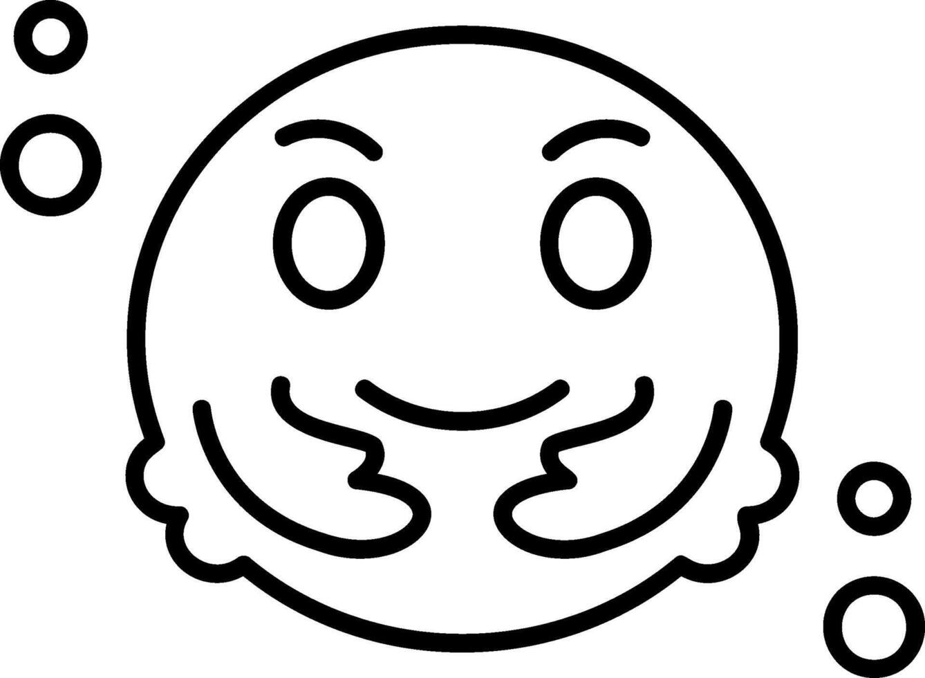 Hugging Outline Style Icon vector