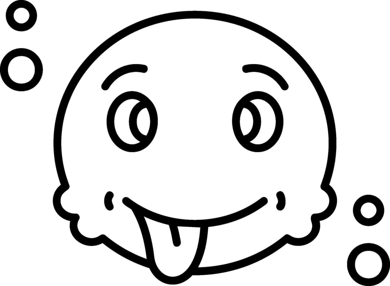Tease Outline Style Icon vector