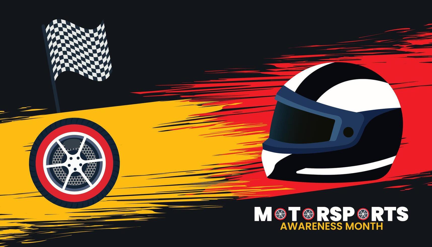 Celebrating Speed, Skill, and Safety motor sports vector