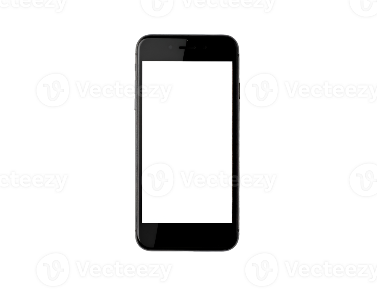 Sleek handheld digital device featuring a customizable blank display for various applications. png
