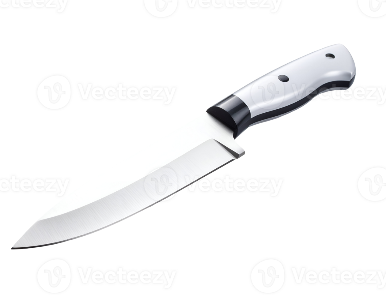 A sleek and functional kitchen tool, featuring a polished blade and comfortable grip, ready for use. png