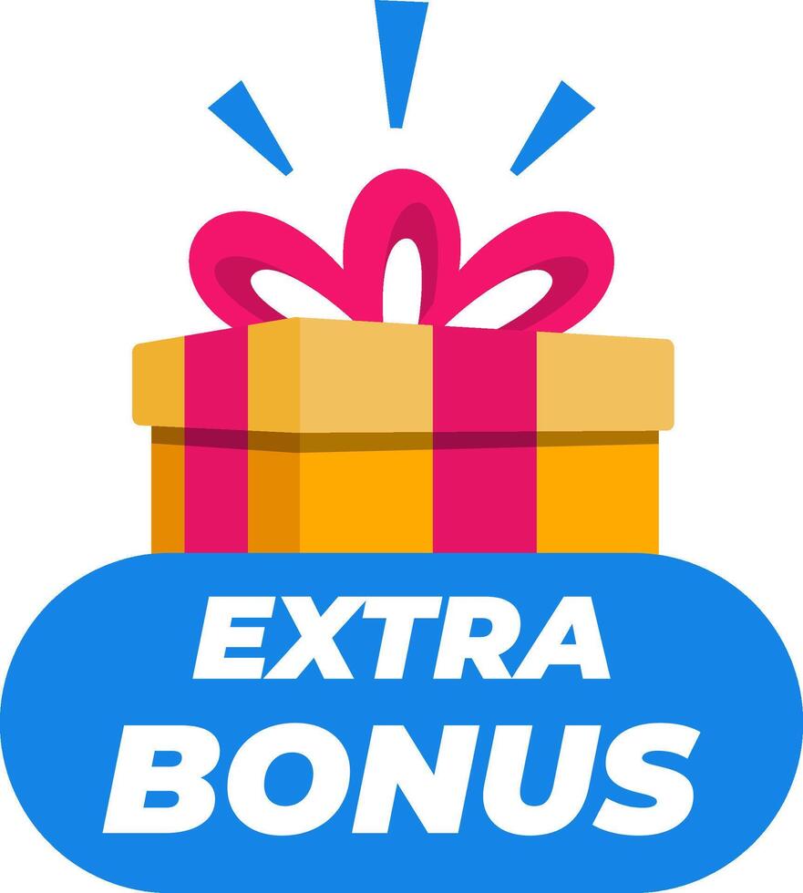 Promotional design for additional offers and rewards vector