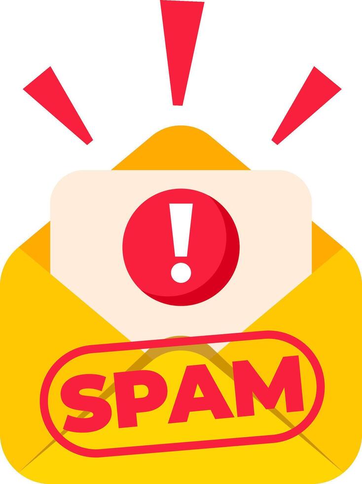 Spam alert notification vector