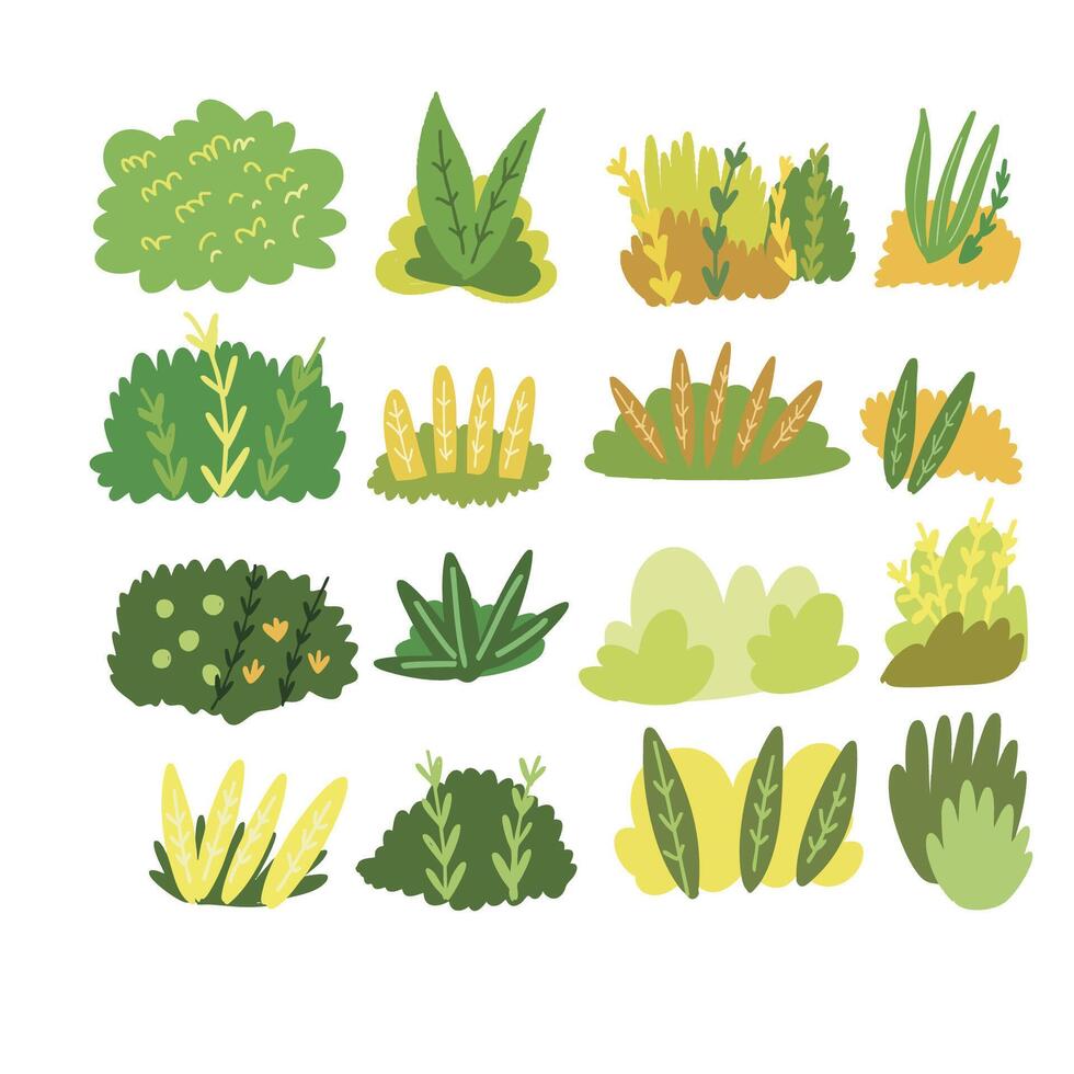 Nature Carpet Illustration of Green Grass vector