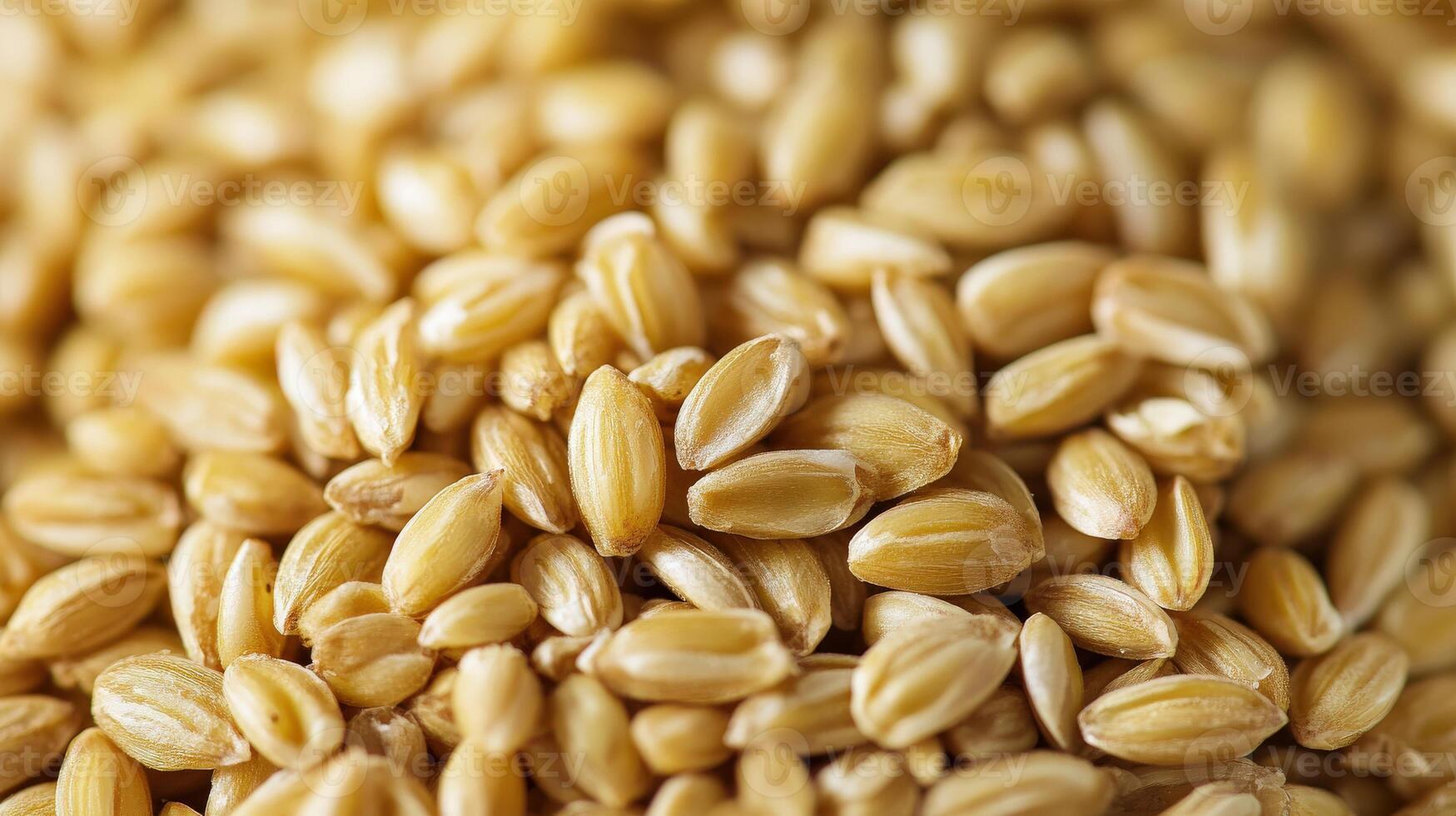 A Closeup View of Various Raw Grains in a Pile photo