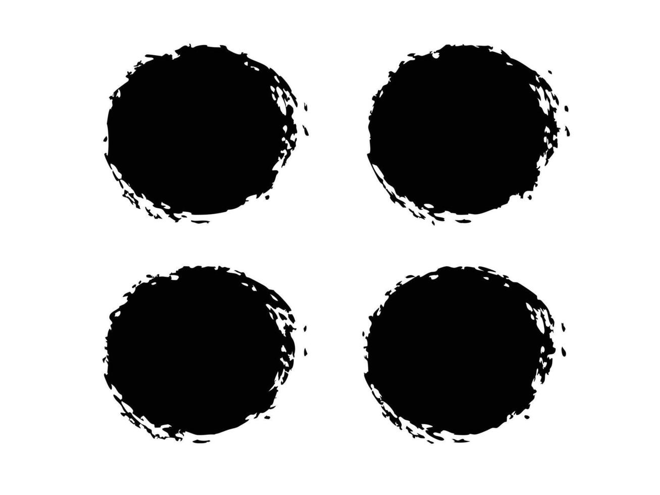 Grunge Texture Set with Vintage Labels and Badges for Design and Web vector