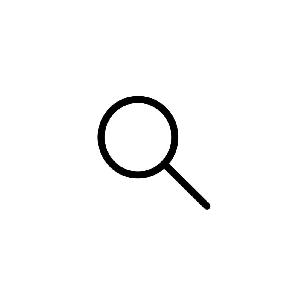 Icon Interface Website Search Engine Vectors Outline style