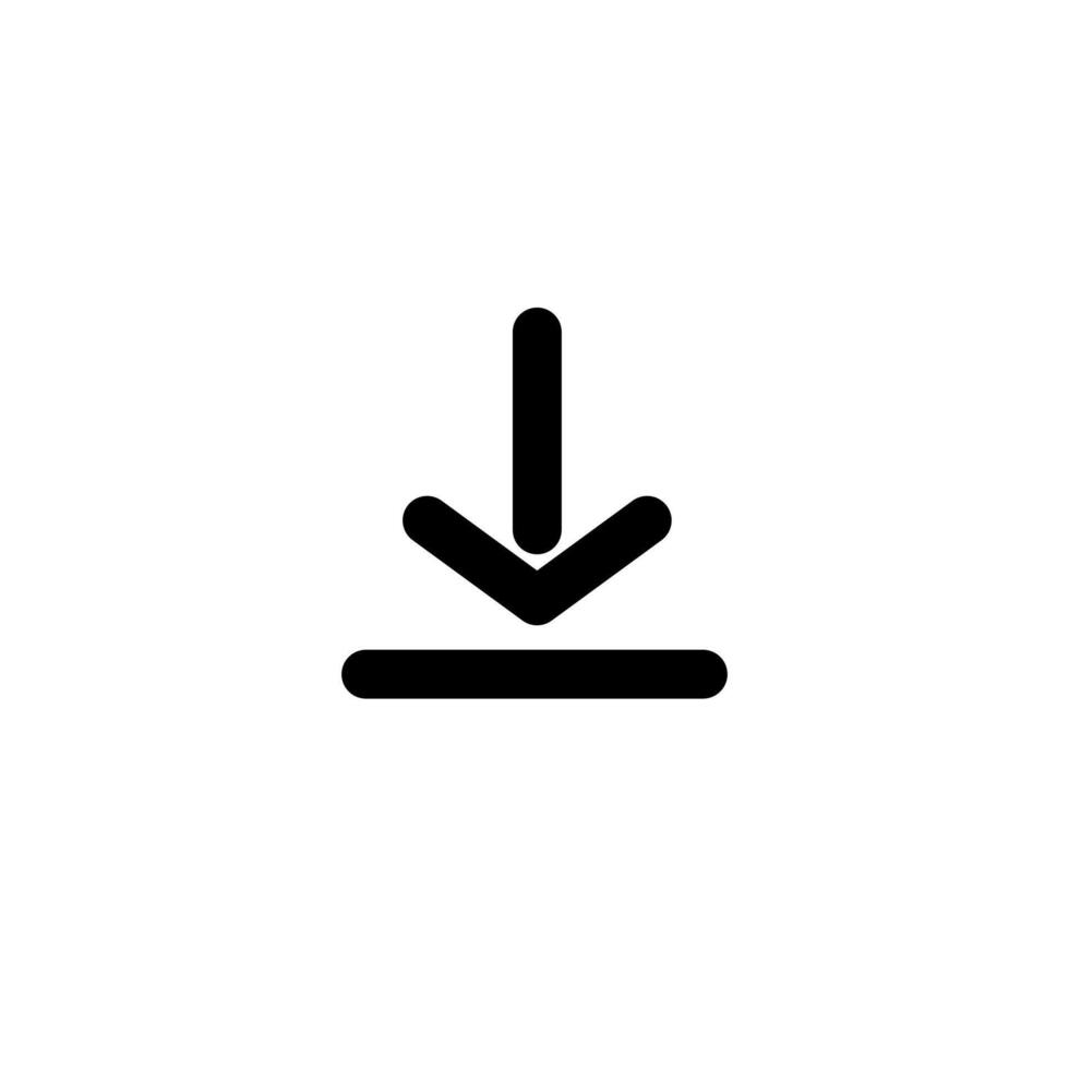 Icon Interface Website Download Vectors Outline style