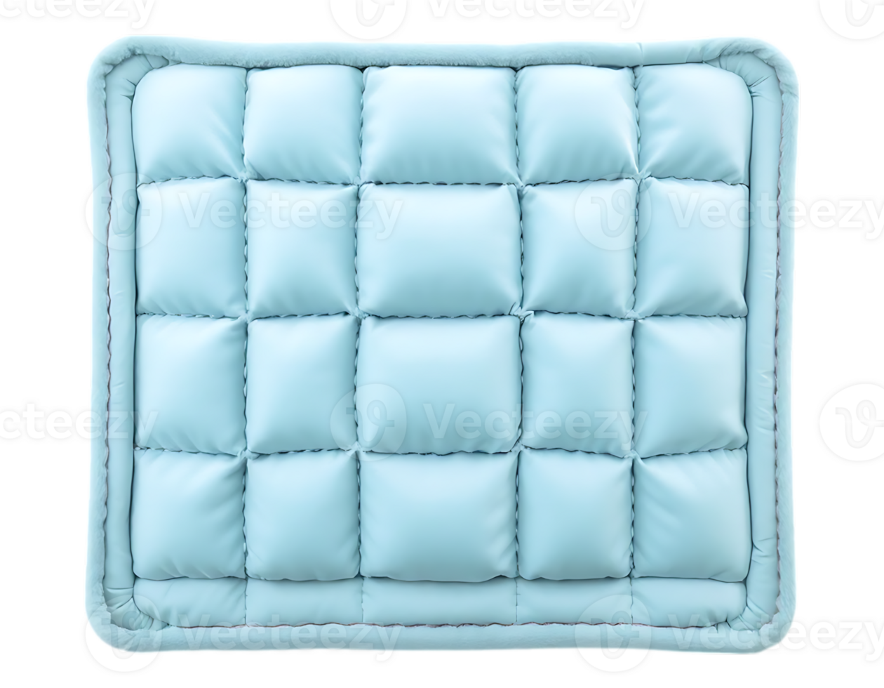 Square Cushion with Quilted Surface png