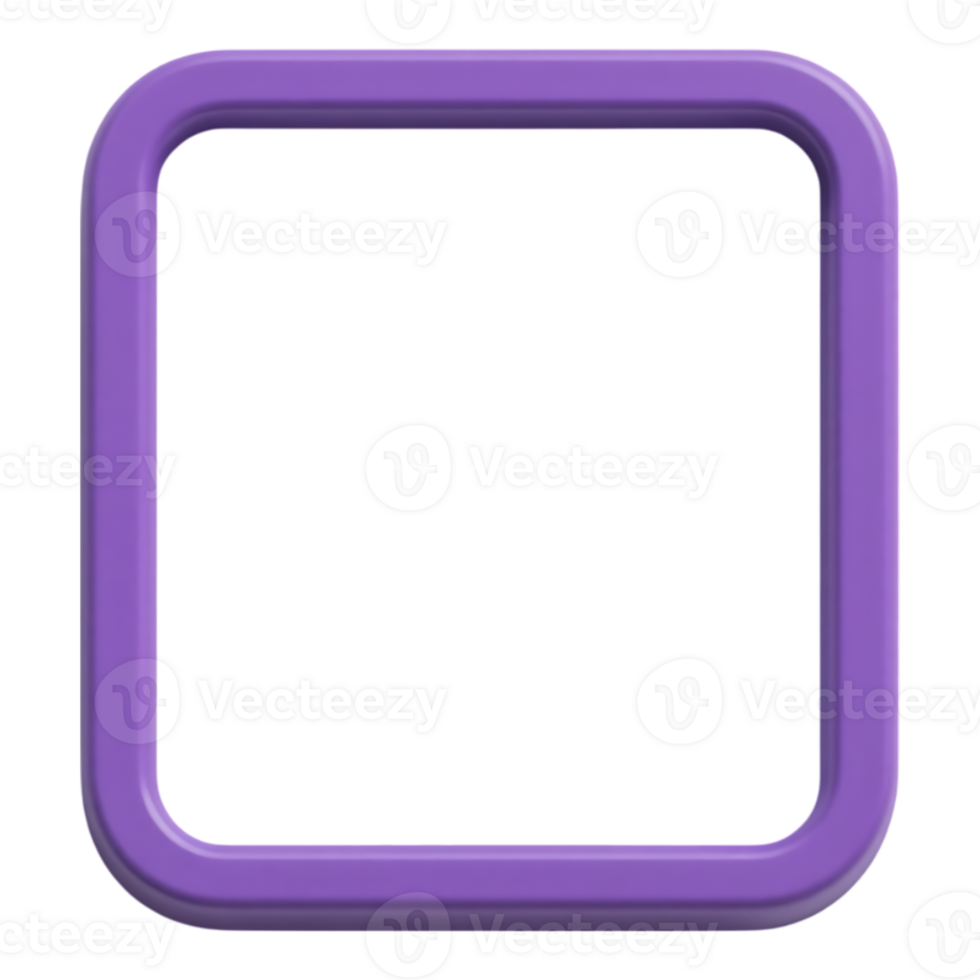 A purple square with a black background png
