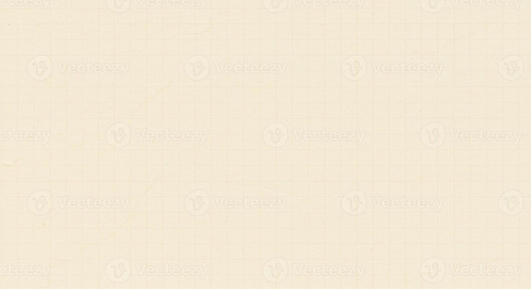 Textured Cream-Colored Grid Paper Background, Perfect for Design, Notes, or Creative Projects. photo