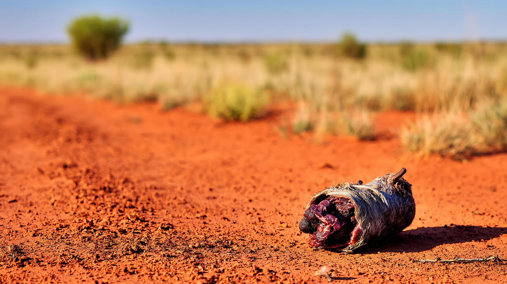 Desert Predator's Prey A Stark Reminder of Nature's Harsh Reality. photo