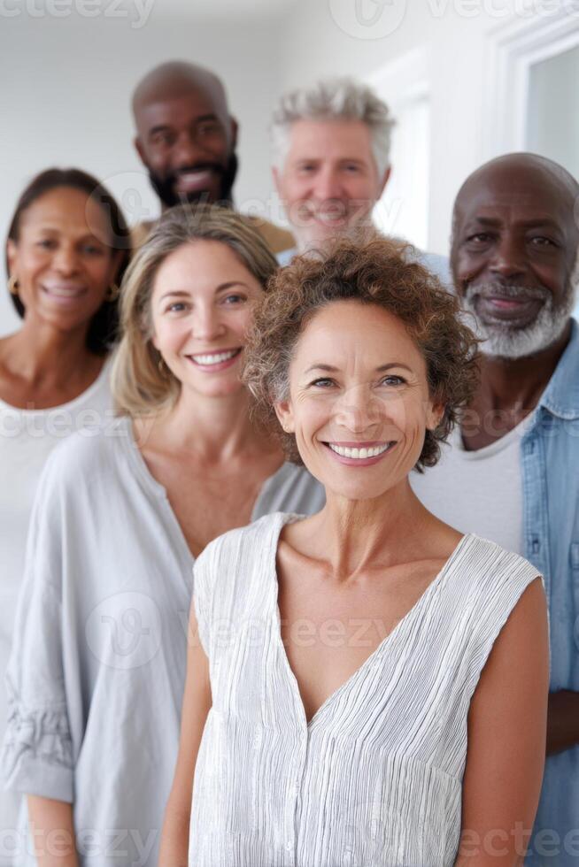 Diverse families celebrating unique dynamics in an inclusive environment photo