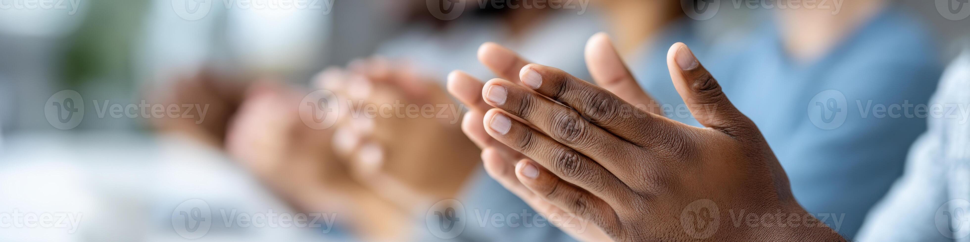 Diverse hands engaged in proactive stress relief activities for effective anger management photo