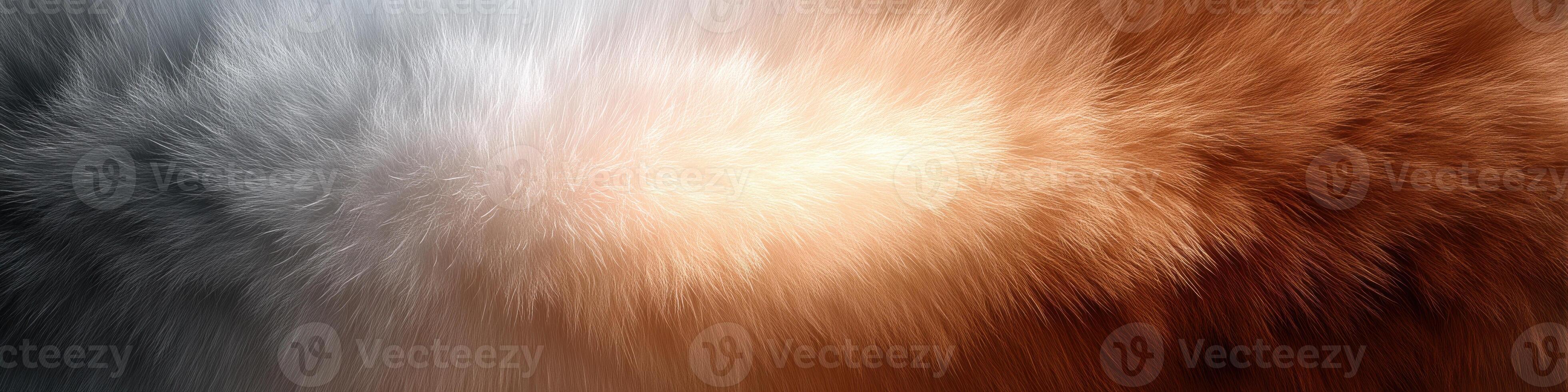 Furry patterns in vibrant colors creating a dynamic visual experience with central copy space photo