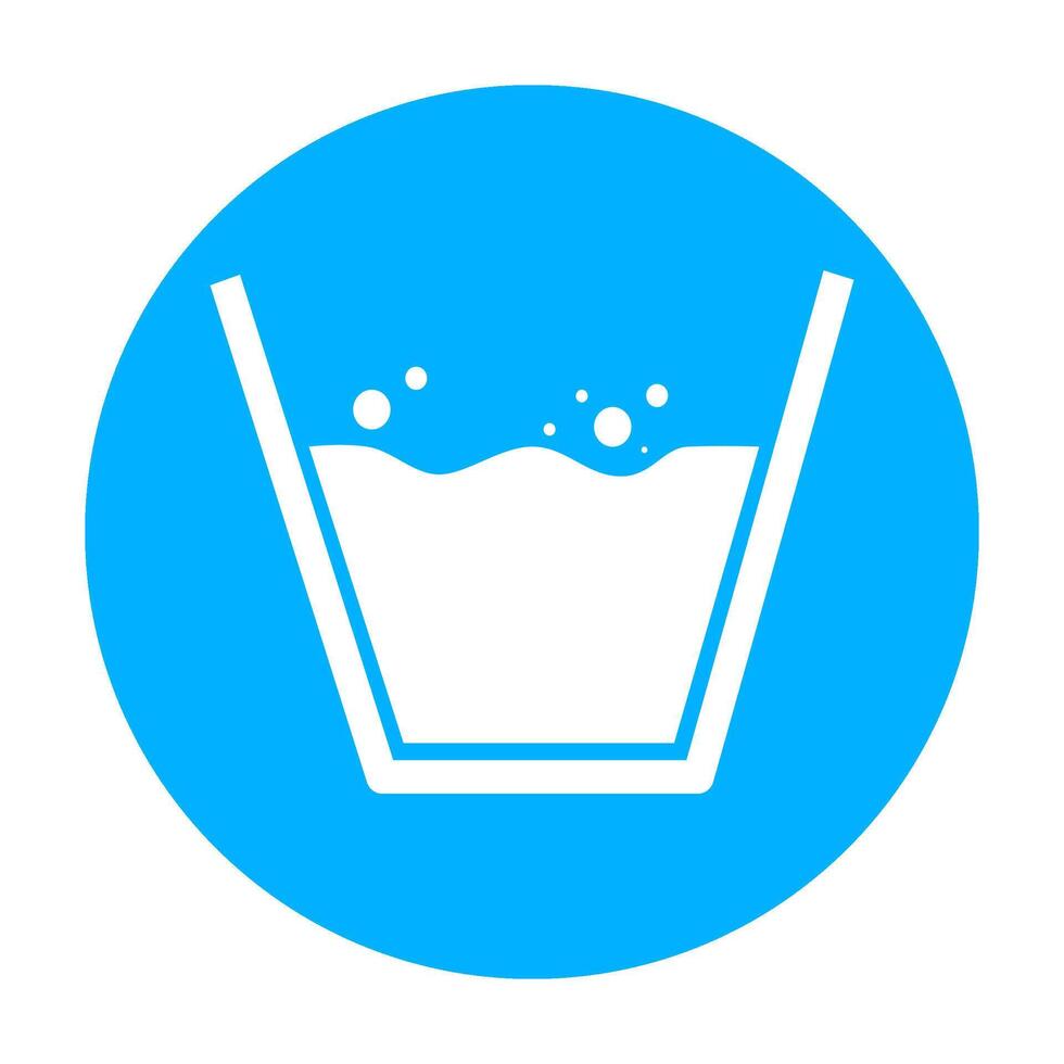 Washabel on white background. vector
