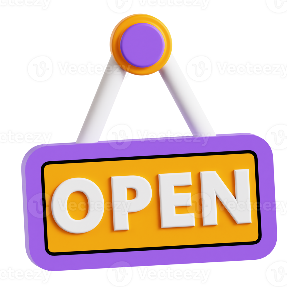 open sign sale png