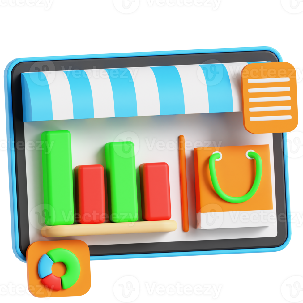 shopping analitycs mobile png