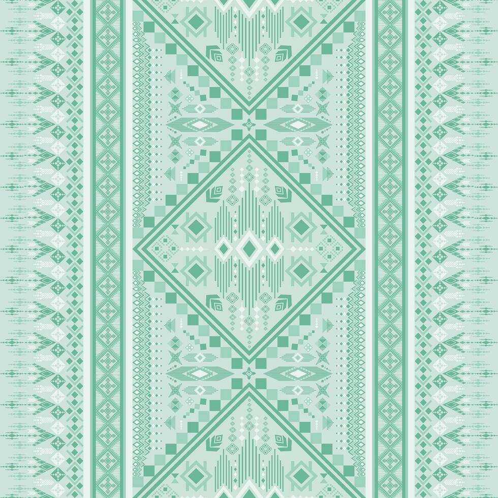 vertical mint geometric pattern vector