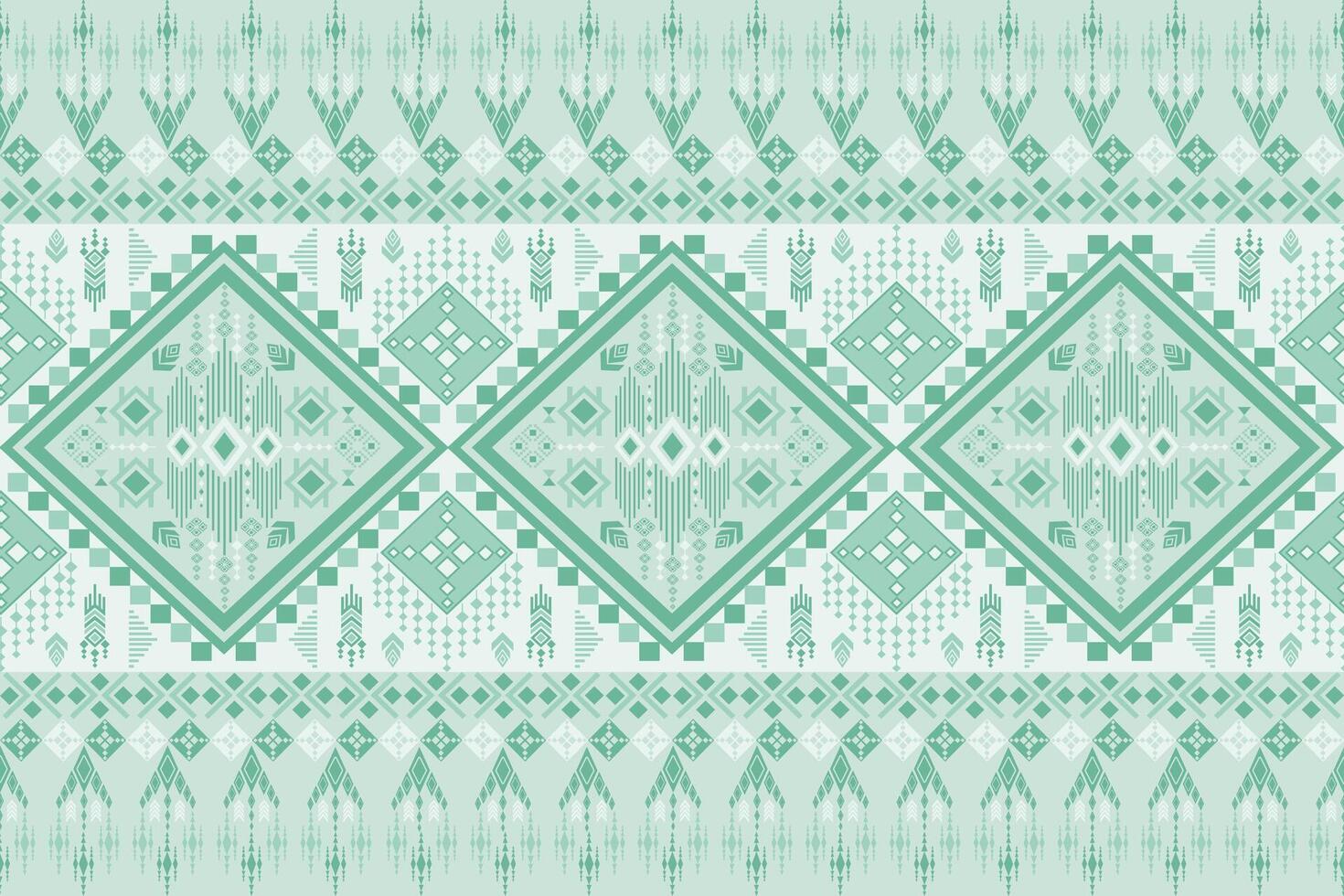 teal geometric pattern vector