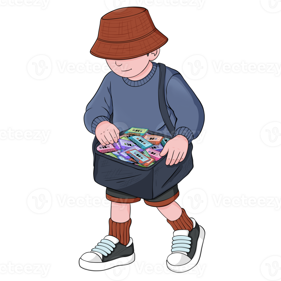 Rappers Hiphop Character Illustration Cartoon png