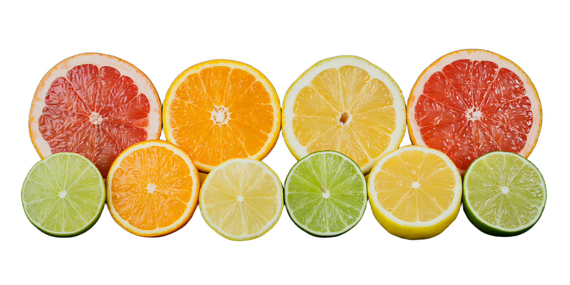 A group of citrus fruits png