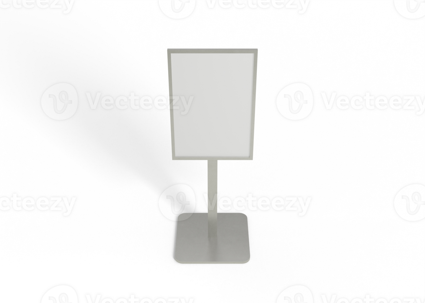 Floor Display Stand for Poster or Logo Showcase png