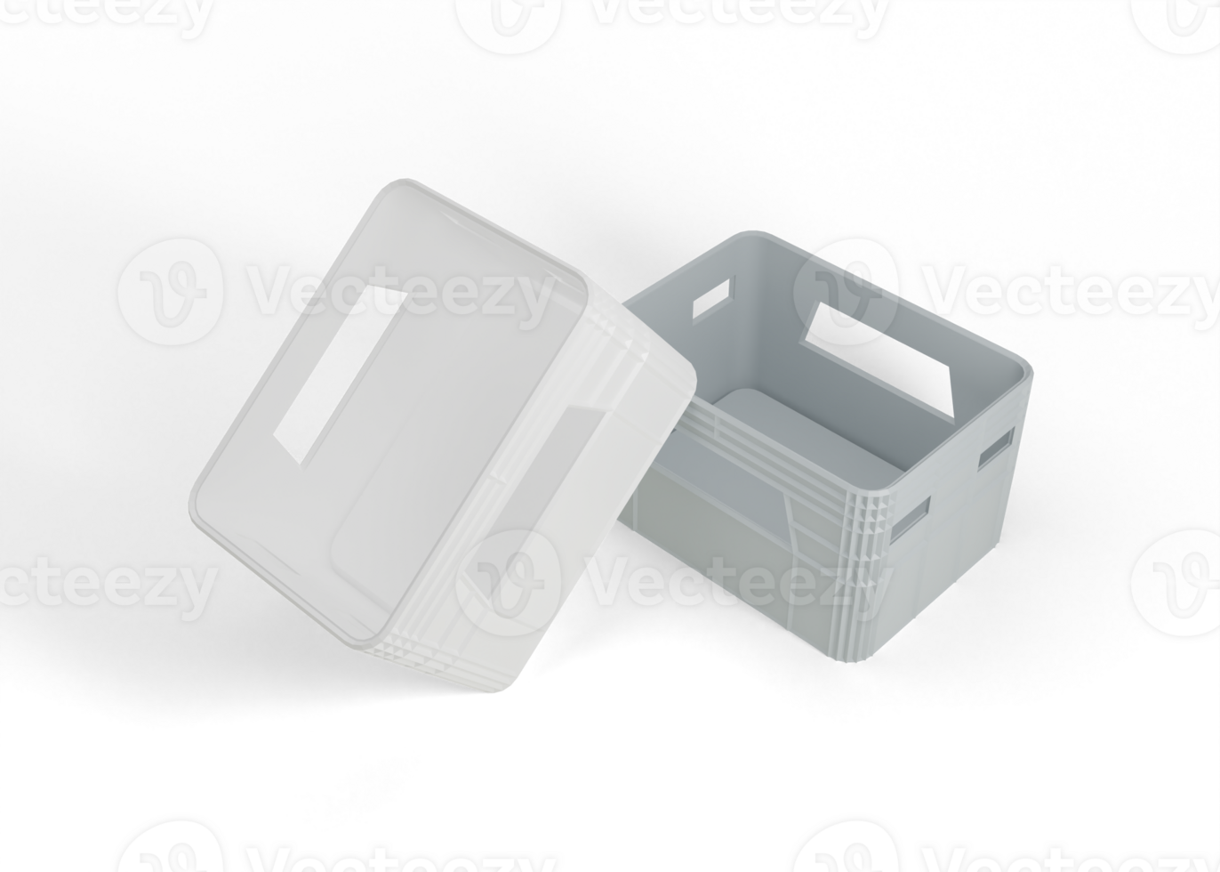 Stackable Basket for Product Label and Branding Presentation png