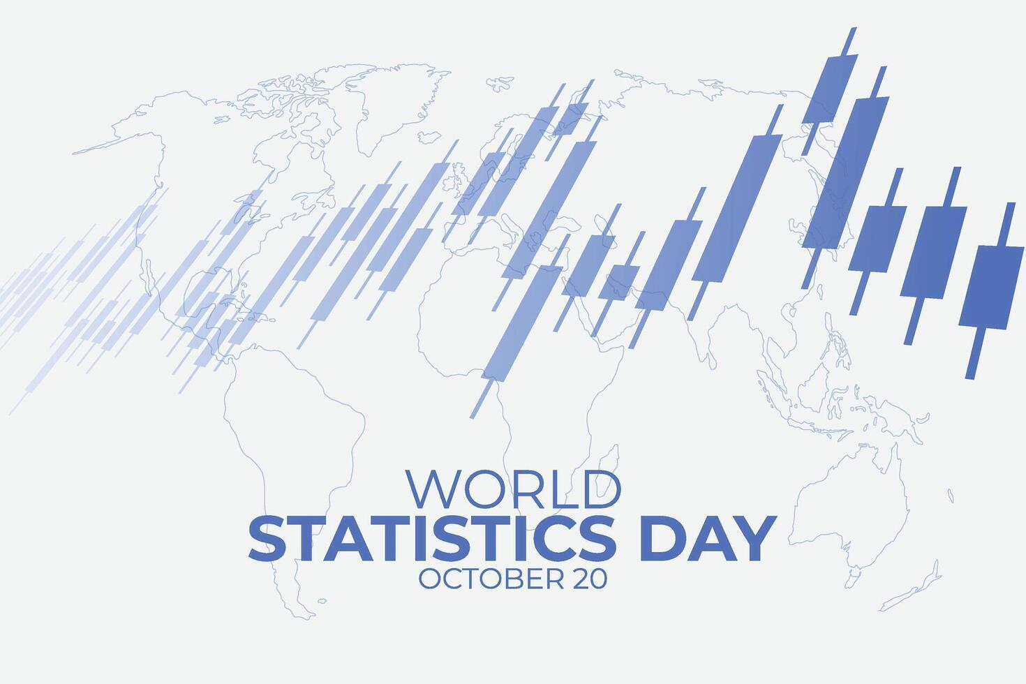 Stock market investment trading statistics graph in business concept. illustration vector