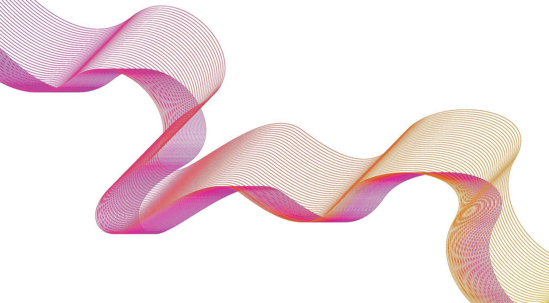 Abstract Blend Lines Wavy Purple Gradient Design Background Illustration vector