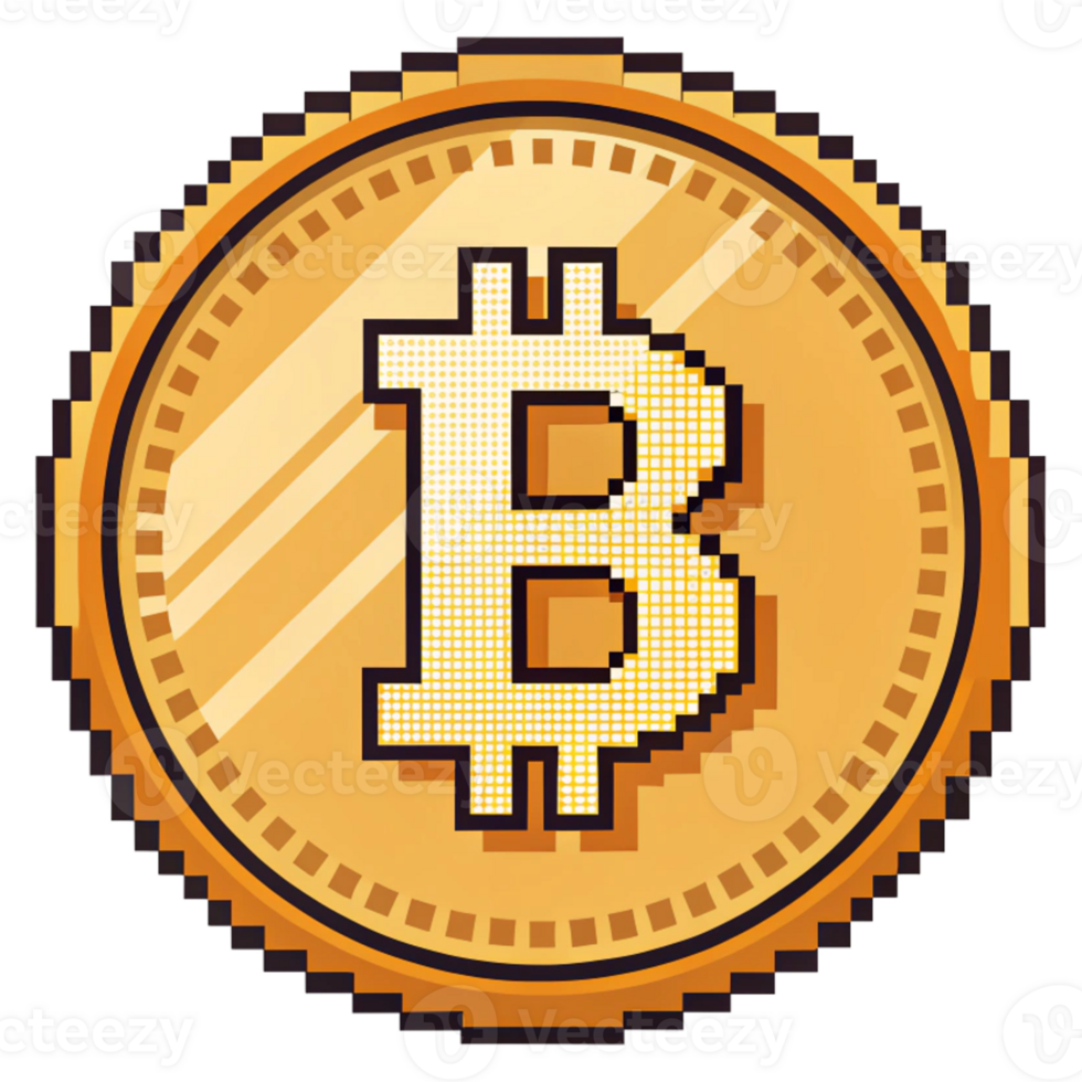 Pixel Retro Coin Vibes png