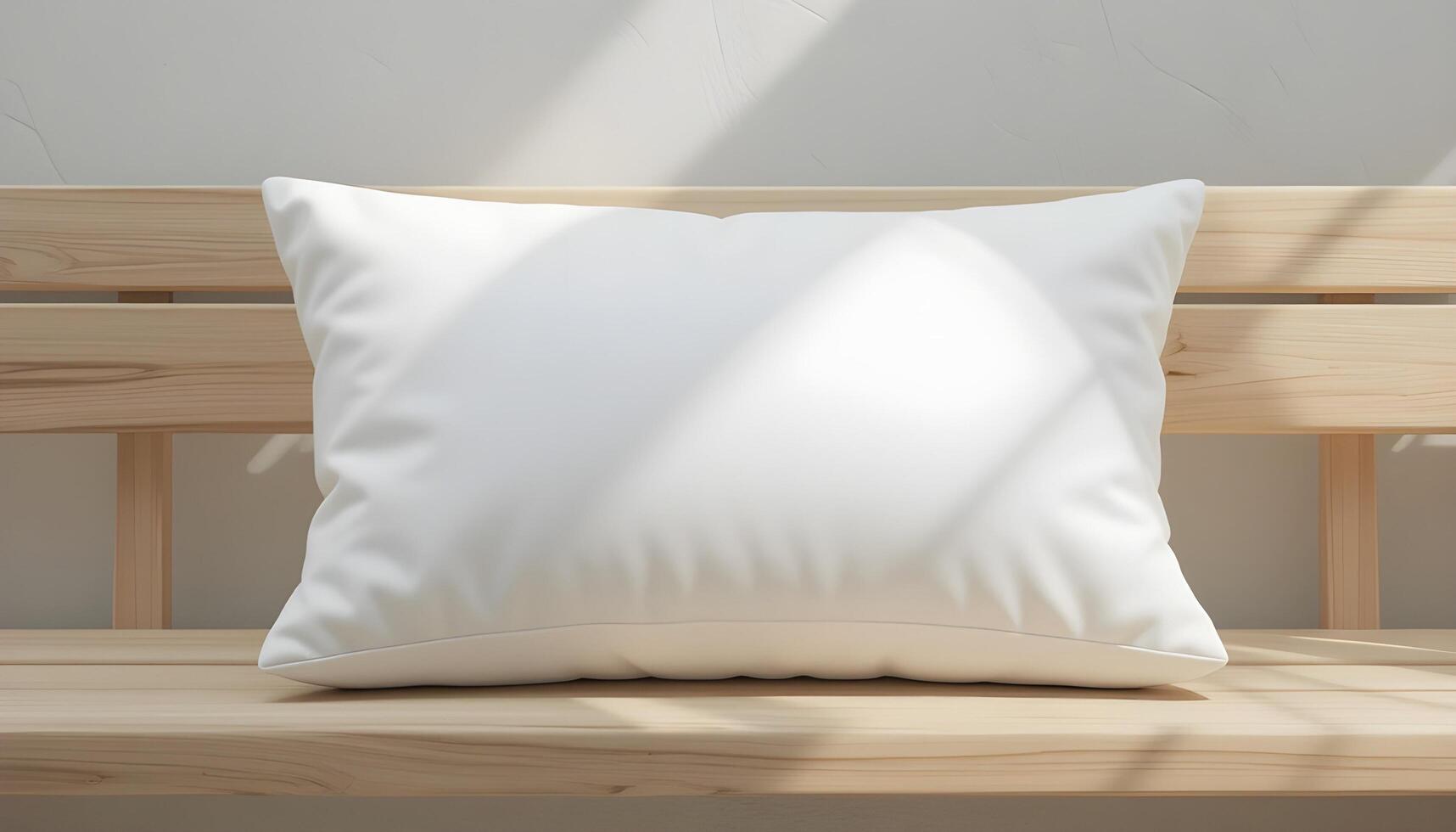 Square Pillow Mockup photo